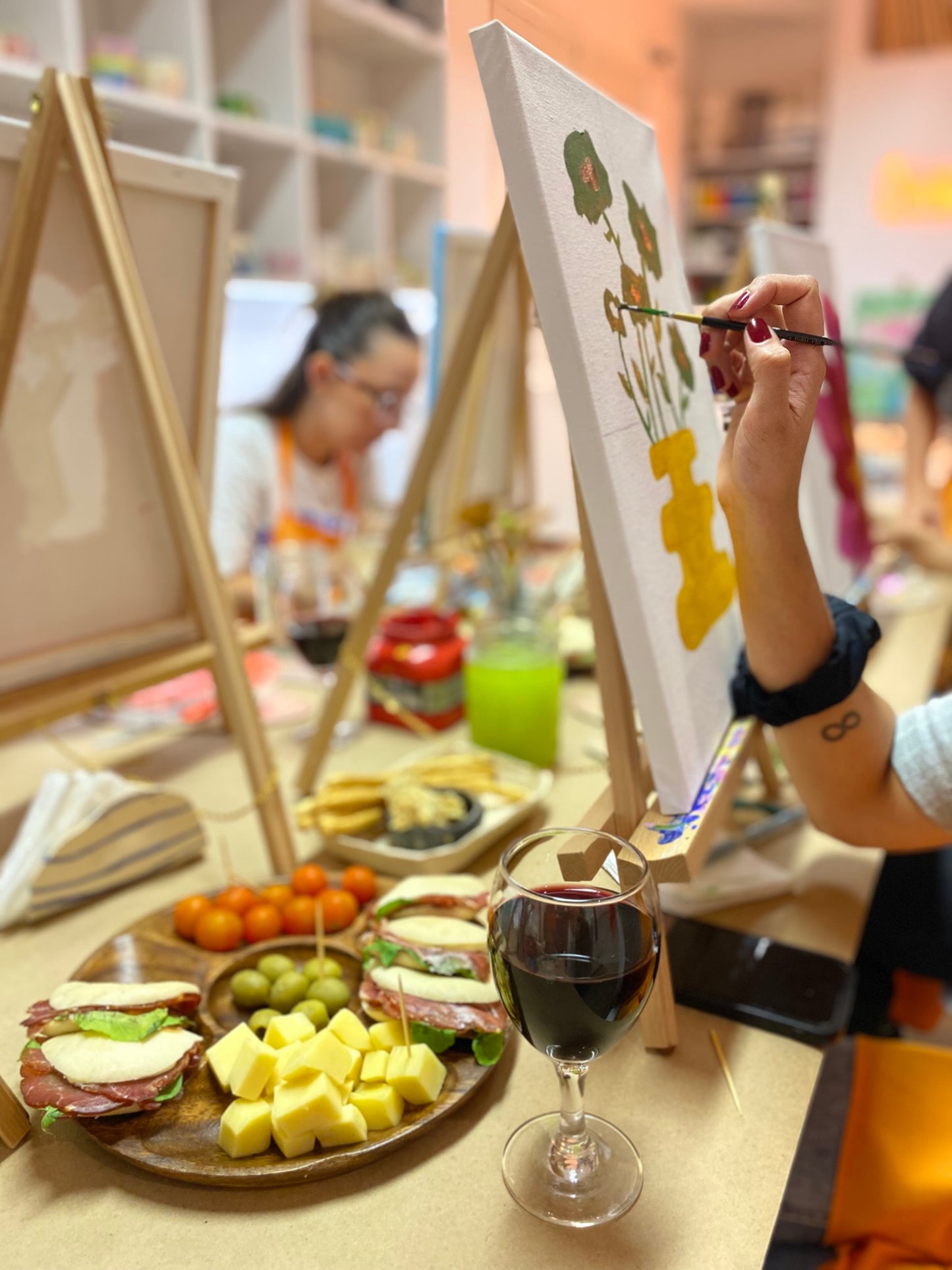Pintura en lienzo