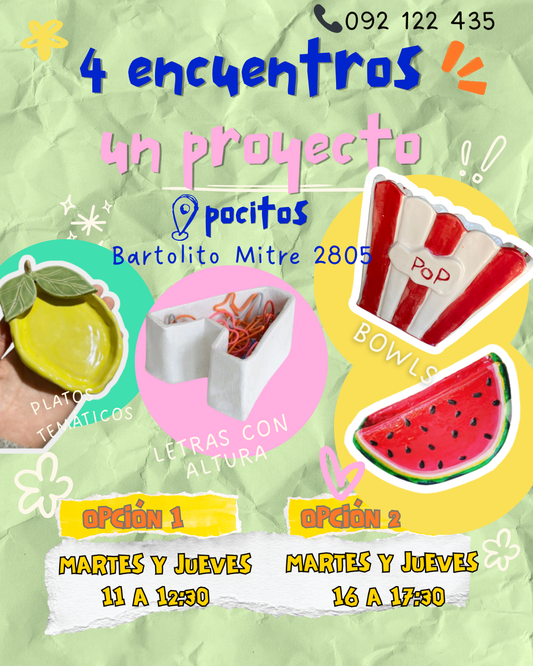 CERÁMICA NIÑOS y ADOLESCENTES✨ edición verano