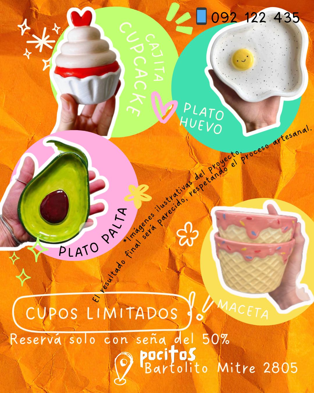 CERÁMICA NIÑOS y ADOLESCENTES✨ edición verano