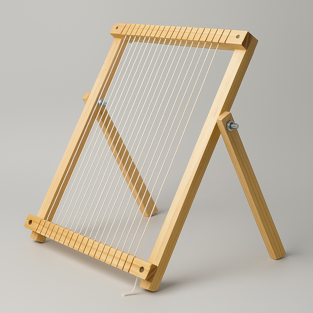 🧵 Bastidor de Tapiz Artesanal – 40 x 33 cm